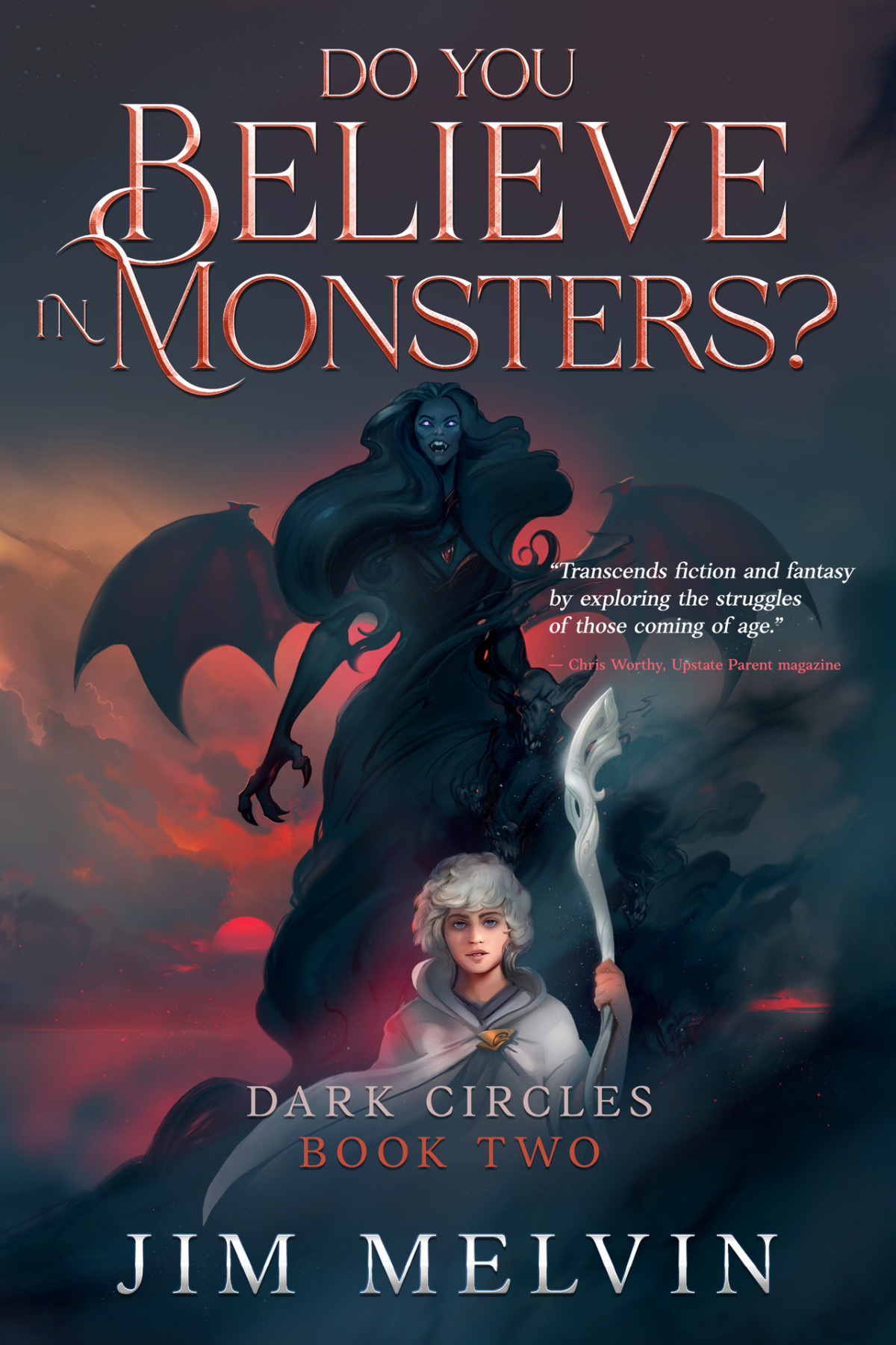 Do You Believe In Monsters Dark Circles Book 2 Teen Fantasy Adventure Series Dark Circles Trilogy Melvin