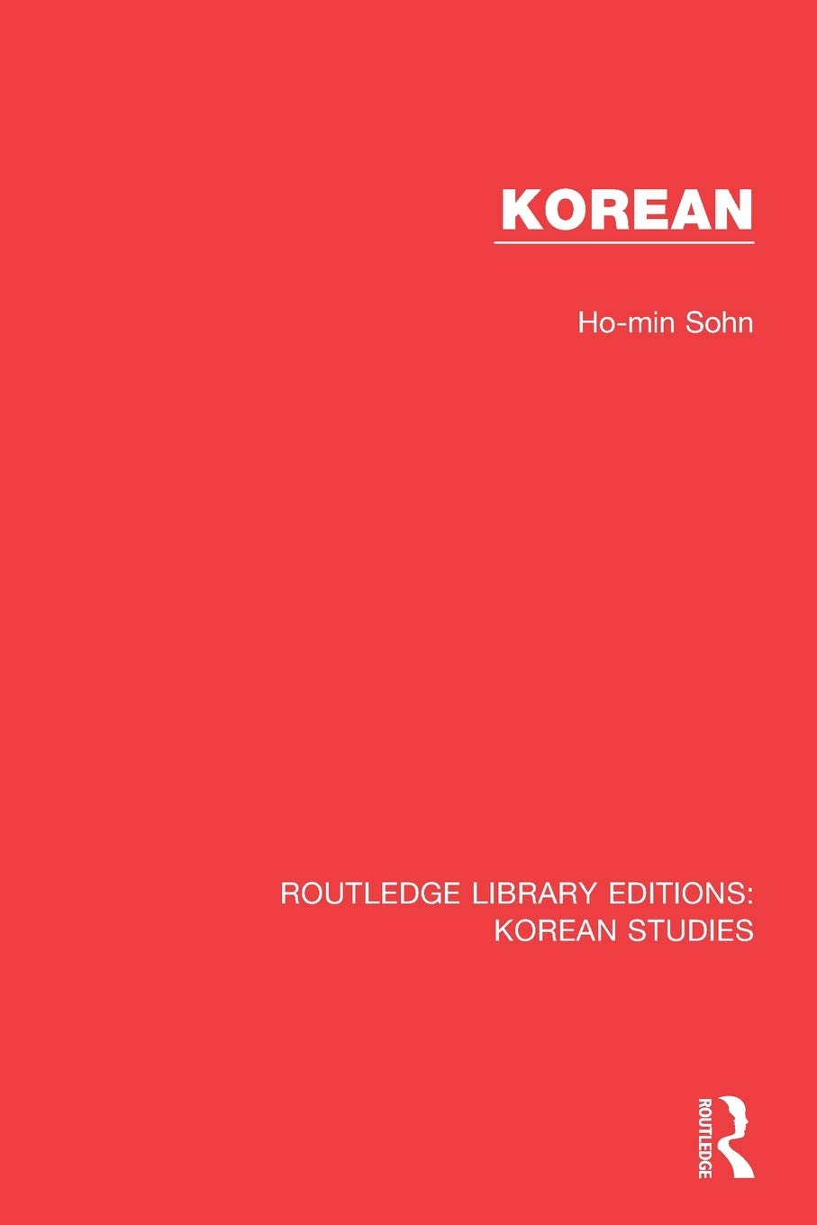 Korean Routledge Library Editions Korean Studies 1 Homin Sohn