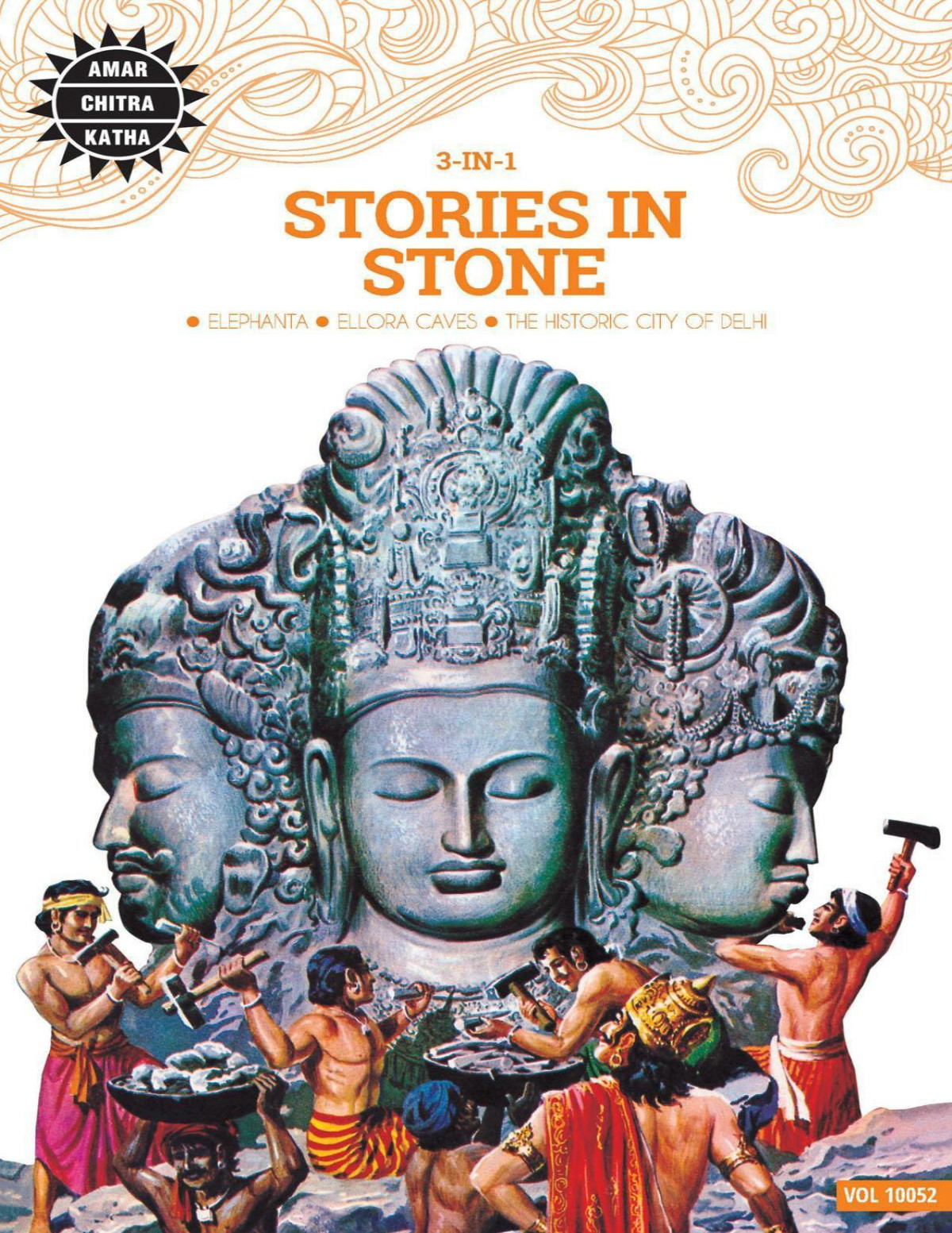 Stories In Stone 3 In 1 Amar Chitra Katha Anant Pai