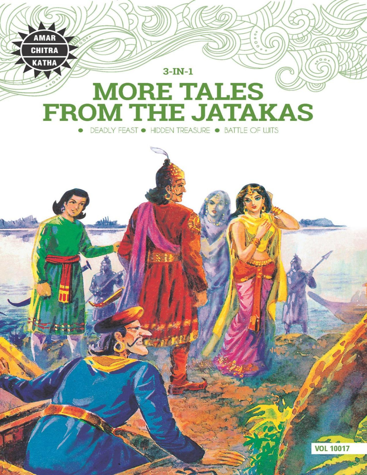 More Tales From The Jatakas 3 In 1 Amar Chitra Katha Anant Pai