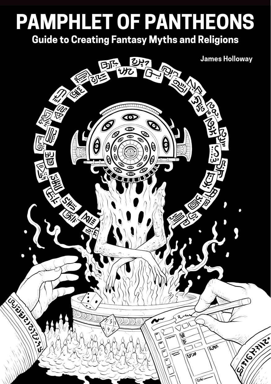 Pamphlet Of Pantheons 1st Edition James Holloway