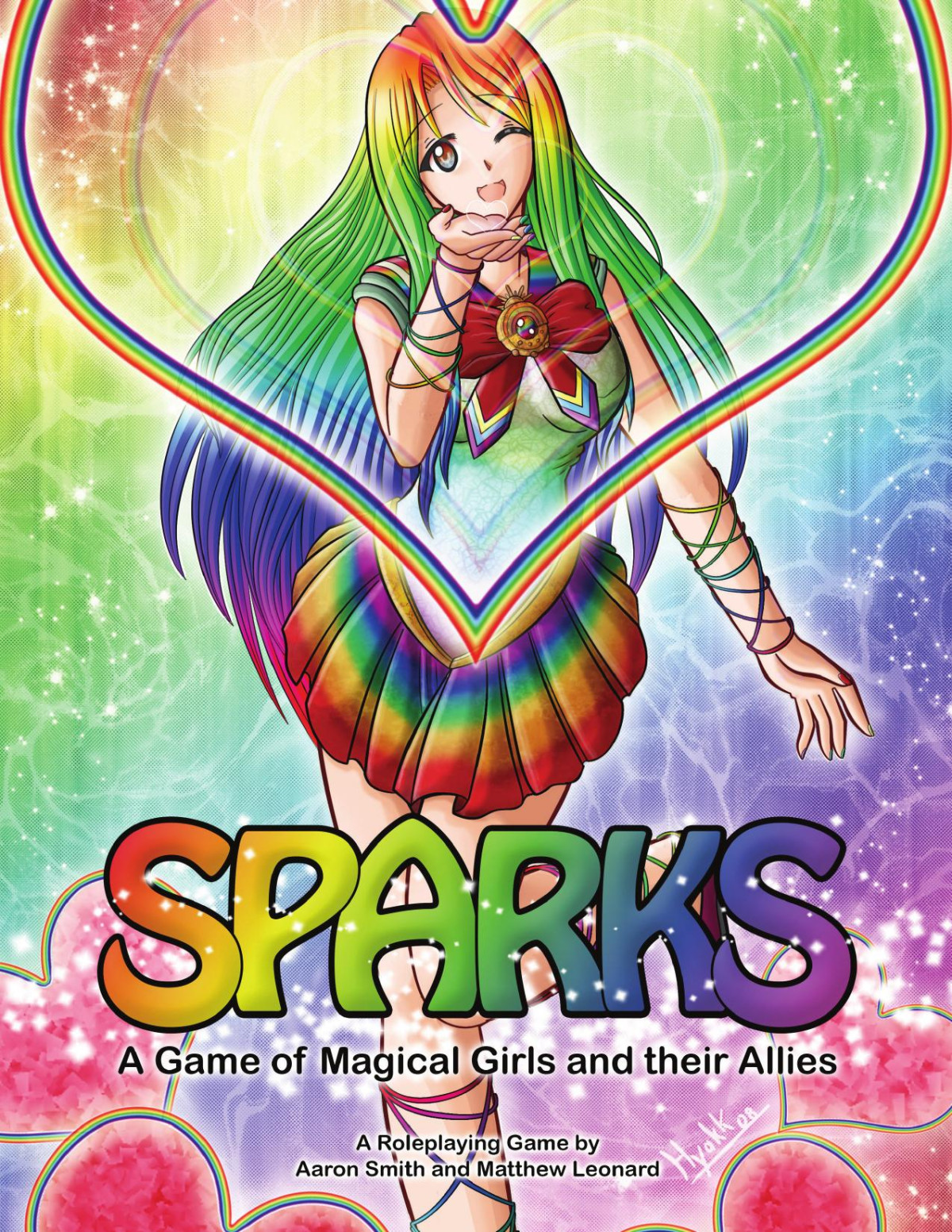 Sparks Of Light Magical Girl Rpg 1st Edition Matthew Leonard Aaron Smith
