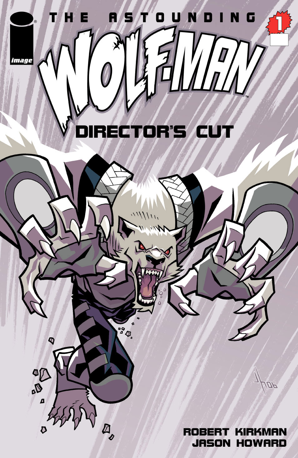 The Astounding Wolfman 001 Directors Cut 2007 Digital Minutemen Robert Kirkman