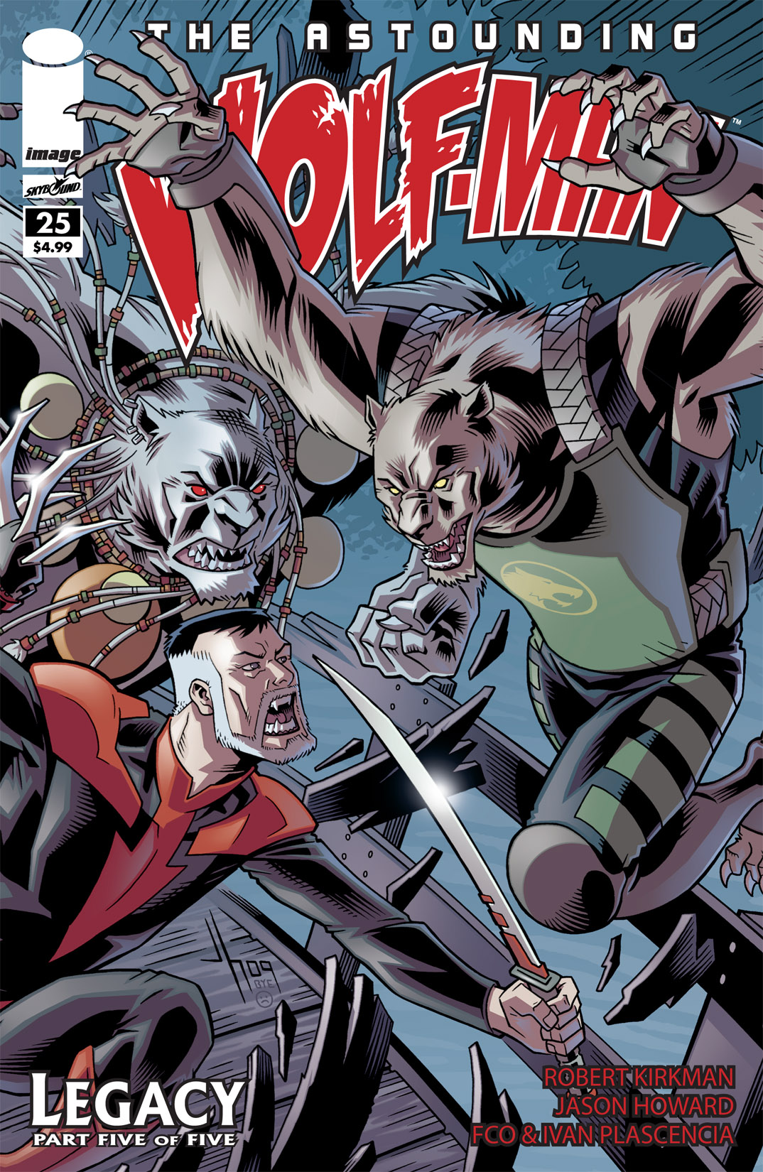 The Astounding Wolfman 025 2010 Digital Minutemen Robert Kirkman