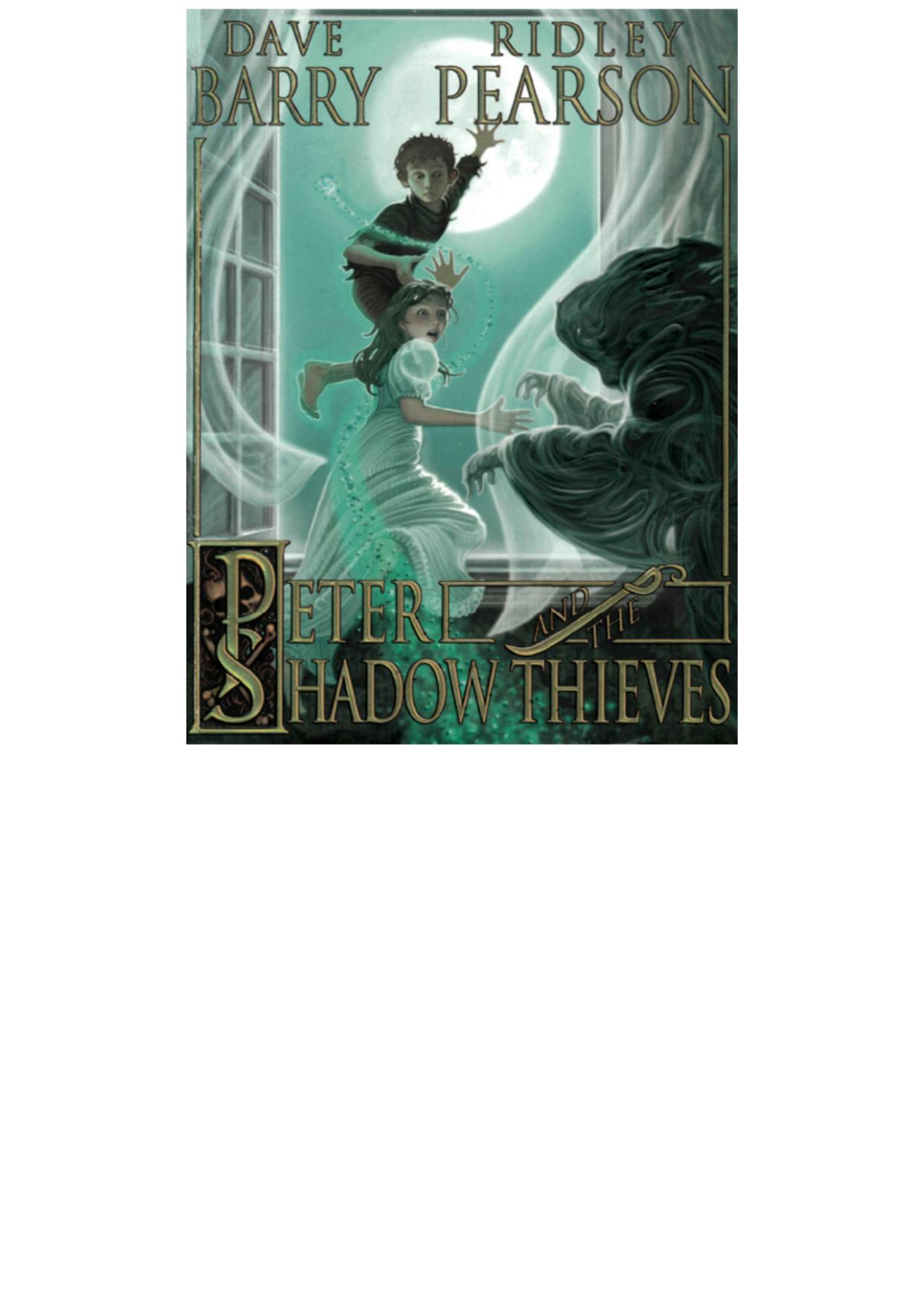 Peter And The Shadow Thieves Dave Barry Ridley Pearson