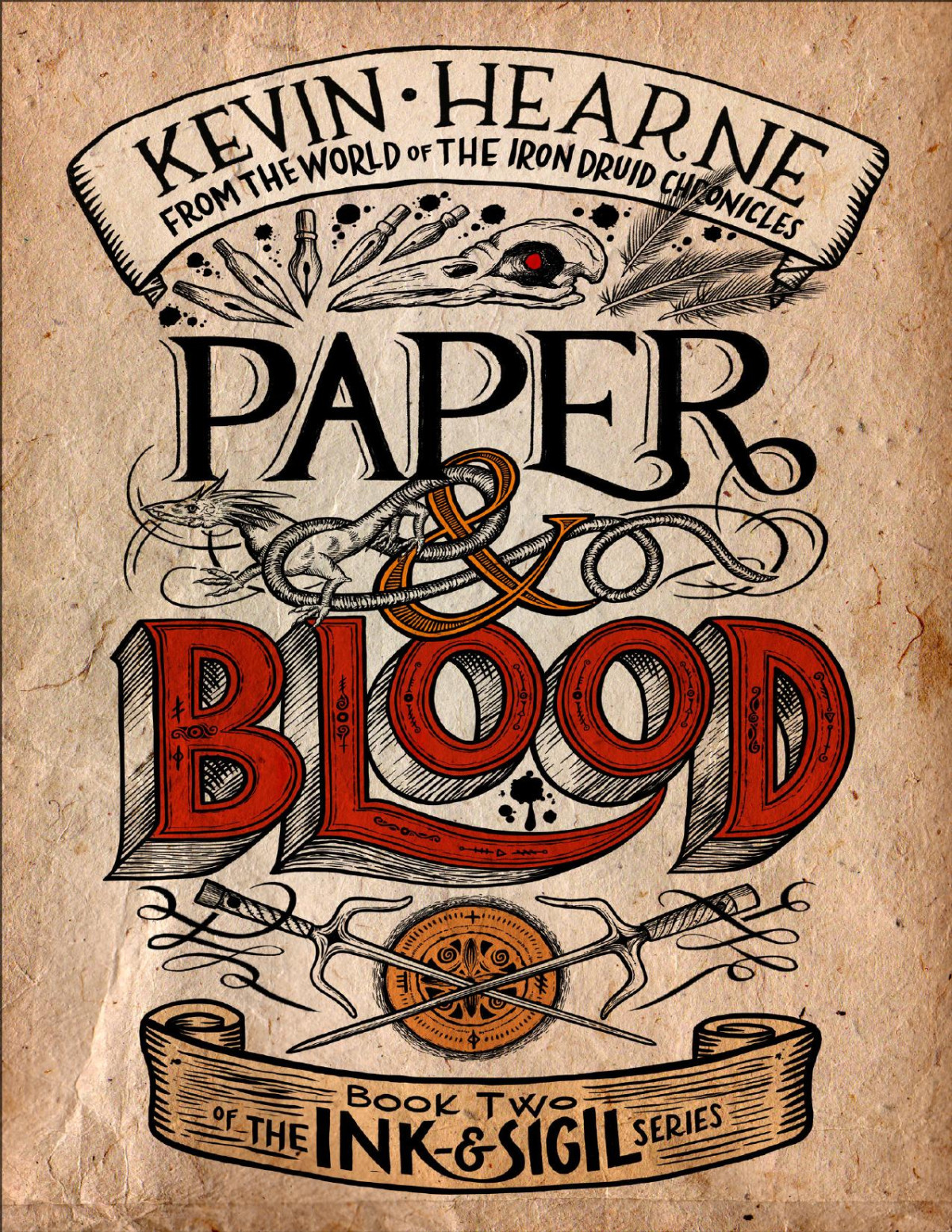 Paper Blood Book Two Of The Ink Sigil Series Kevin Hearne