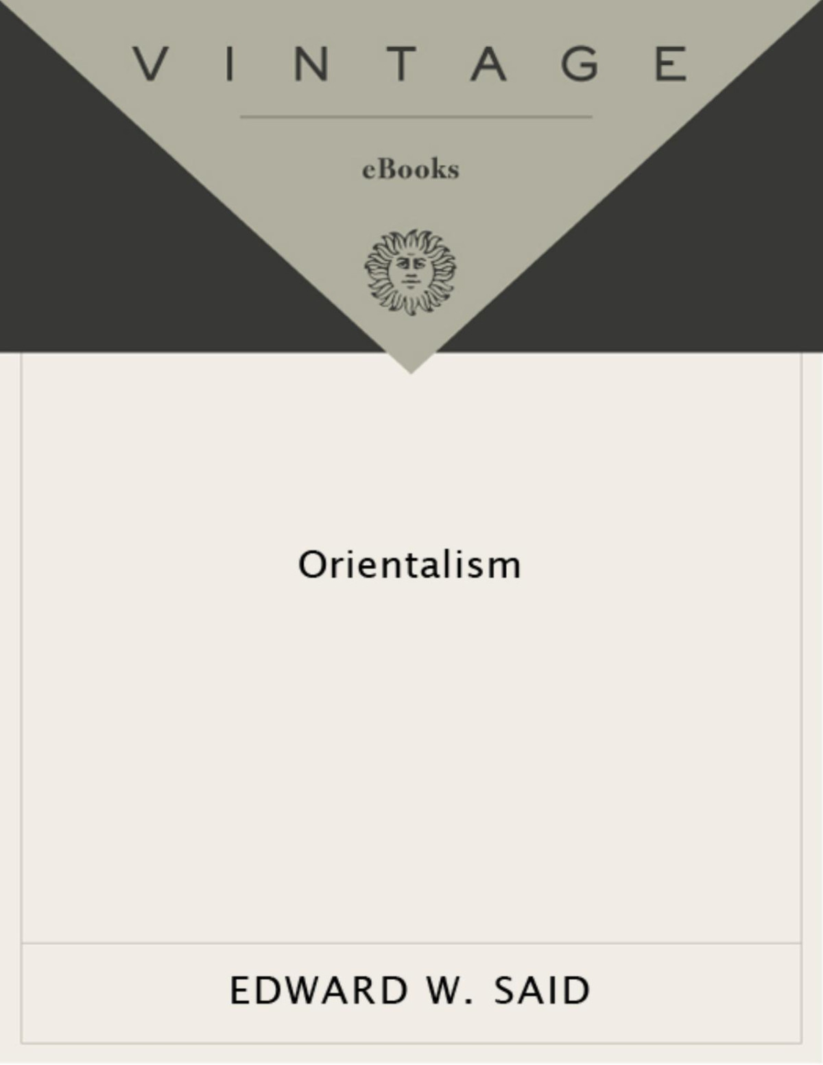 Orientalism Edward W Said