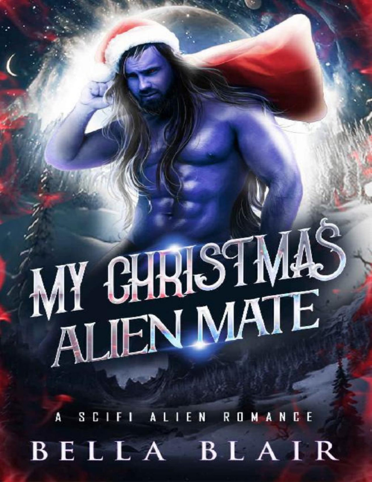 My Christmas Alien Mate A Scifi Alien Romance Bella Blair