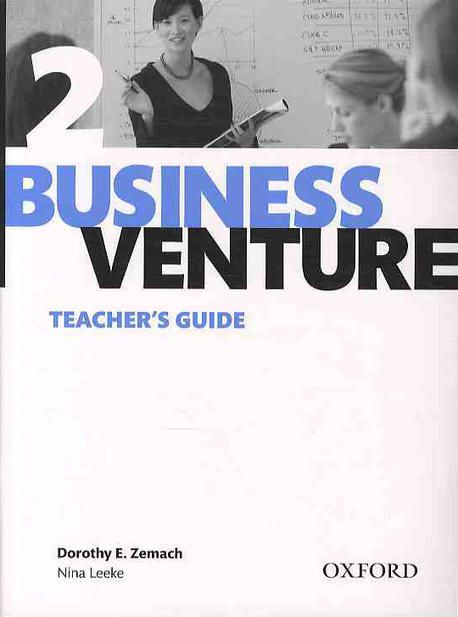 Business Venture 2 Teachers Guide 3rd Edition Dorothy Zemach