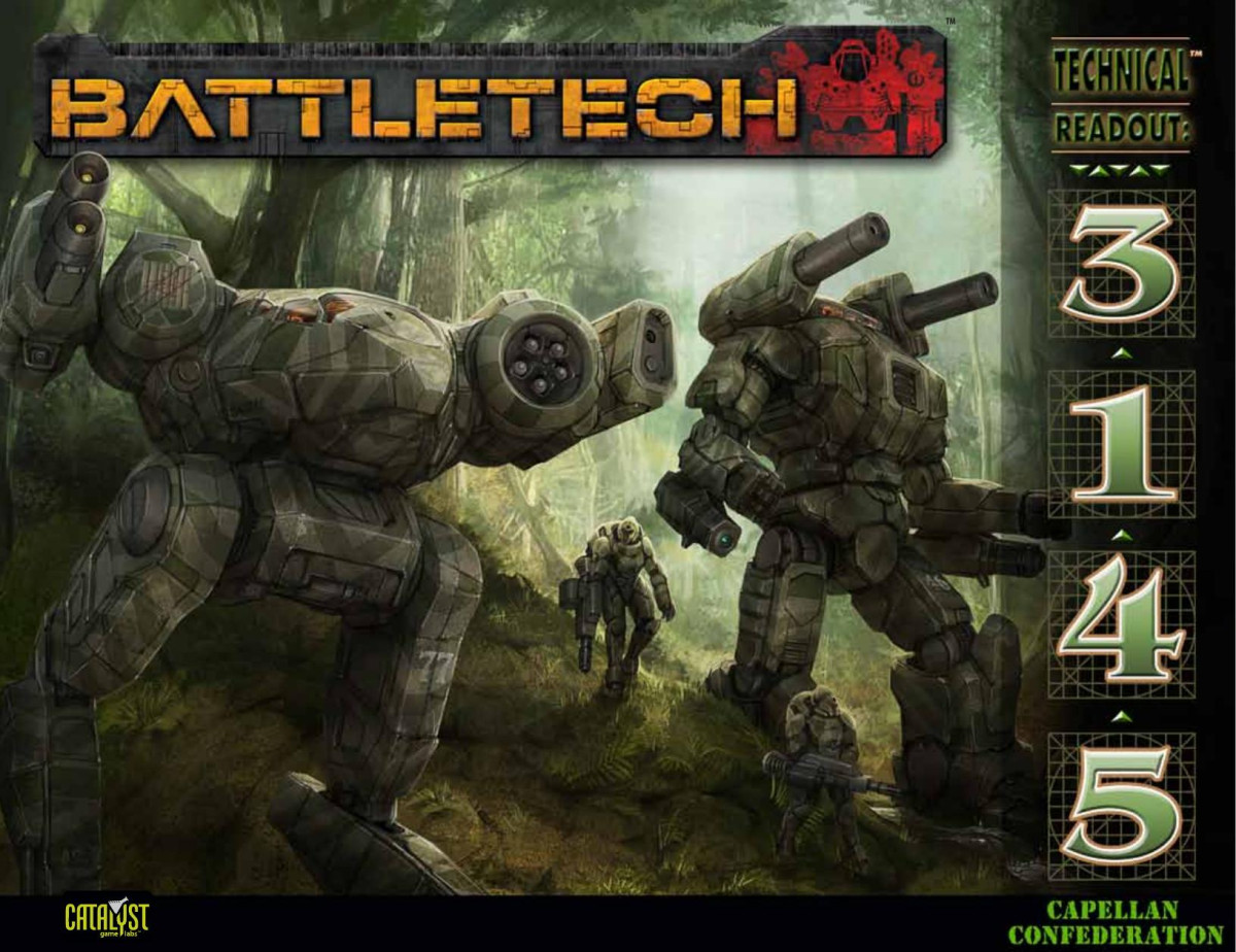Battletech Technical Readout 3145 Capellan Confederation Wwwcatalystgamelabscom