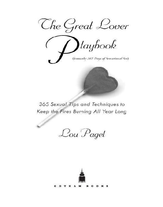 The Great Lover Playbook Lou Paget