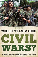 What Do We Know About Civil Wars 2nd Thomas David Mason Sara Mclaughlin Mitchell