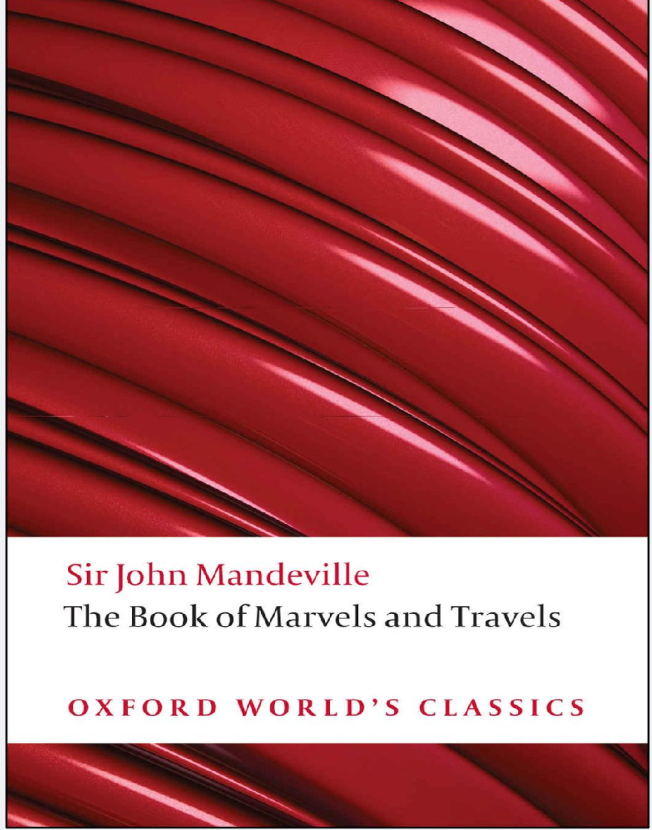 The Book Of Marvels And Travels John Mandeville