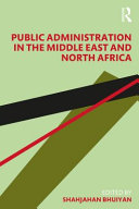 Public Administration In The Middle East And North Africa 1 Shahjahan Bhuiyan