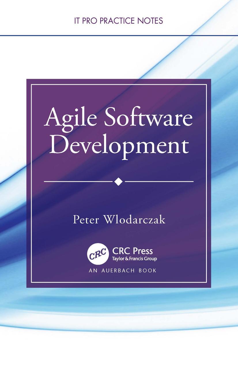 Agile Software Development Peter Wlodarczak