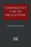 Comparative Law Of Obligations Dário M Vicente