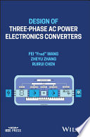 Design Of Threephase Ac Power Electronics Converters Fei Fred Wang