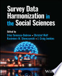 Survey Data Harmonization In The Social Sciences Irina Tomescudubrow