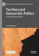 Territory And Democratic Politics Oscar Mazzoleni