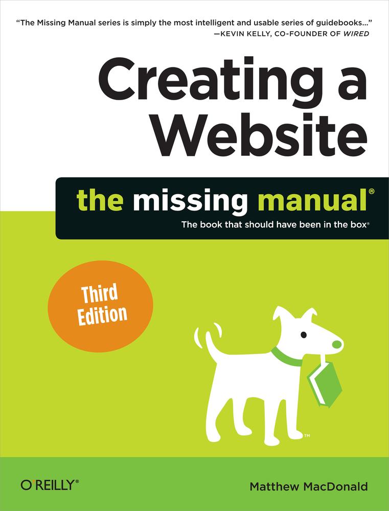 Creating A Website The Missing Manual Third Edition Matthew Macdonald