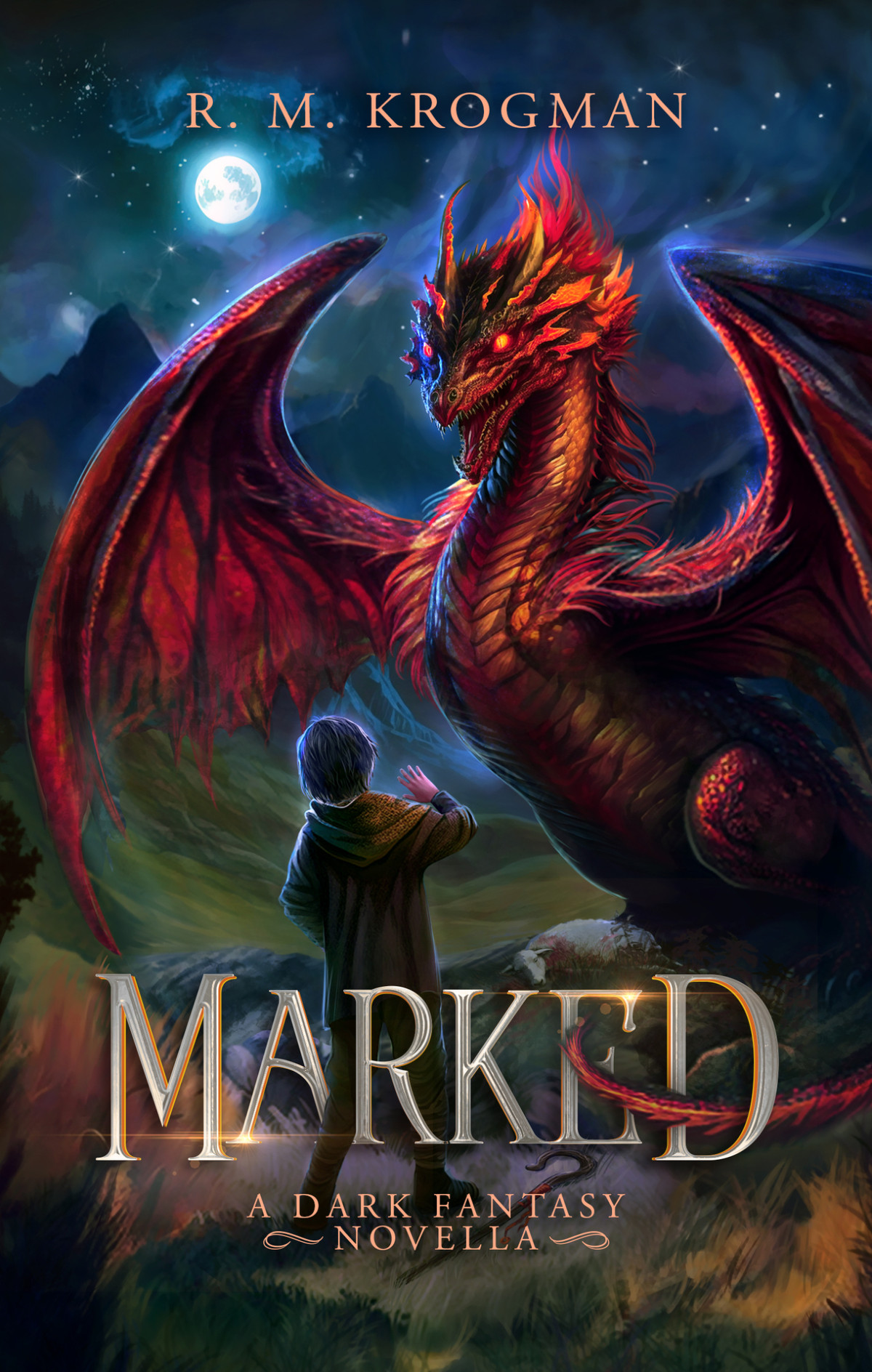 Marked A Dark Fantasy Novella Krogman R M