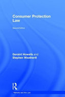Consumer Protection Law 2nd Edition Geraint G Howells Stephen Weatherill