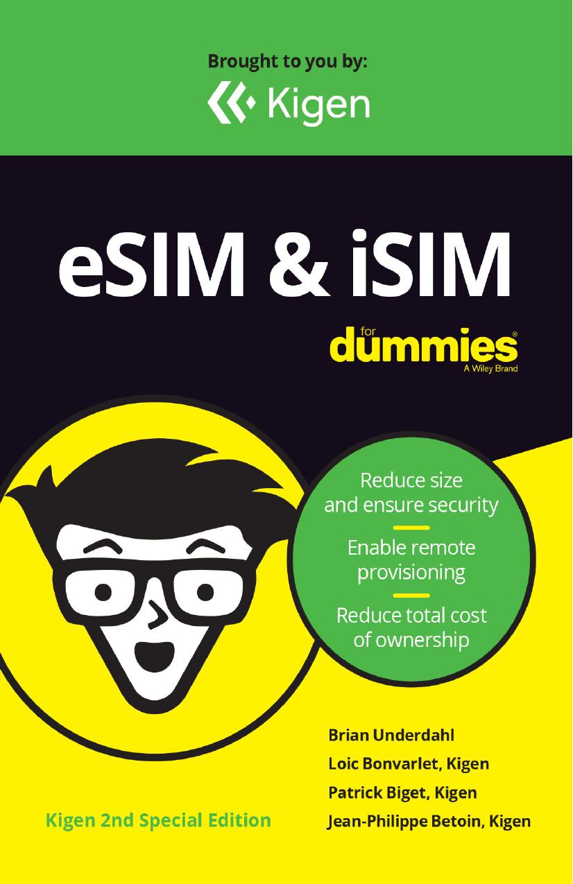 Esim Isim For Dummies Kigen 2nd Special Edition Brian Underdahl