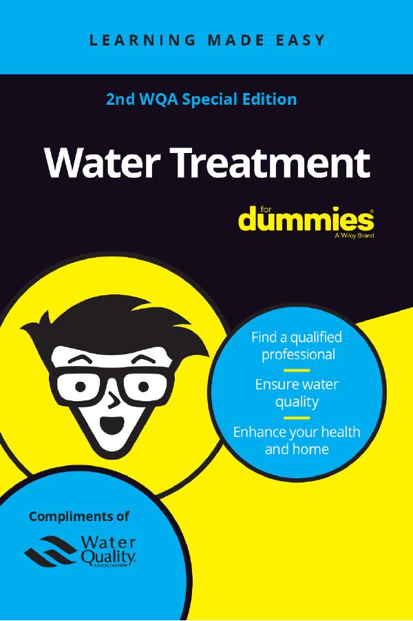 Water Treatment For Dummies 2nd Wqa Special Edition 2nd Wqa Special Edition Dummies