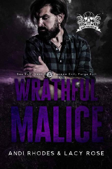 Wrathful Malice 1st Edition Andi Rhodes Lacy Rose