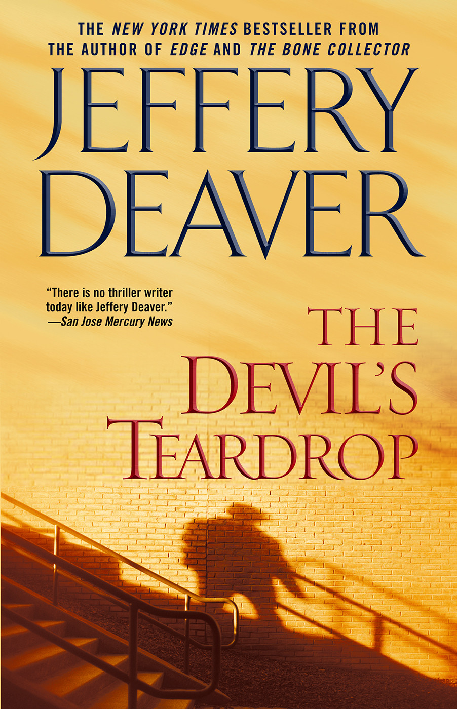 The Devils Teardrop Reprint Edition Jeffery Deaver