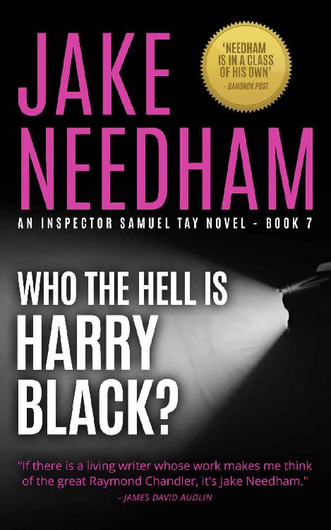 Who The Hell Is Harry Black The Inspector Samuel Tay Novels Book 7 Jake Needham