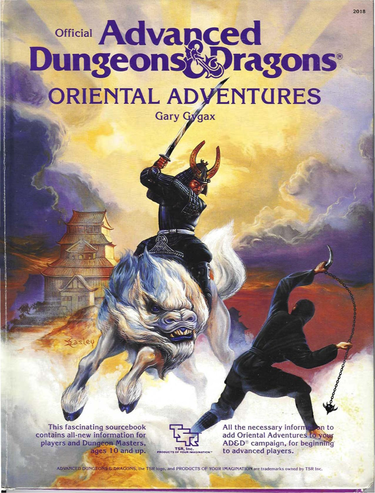 Oriental Adventures Gary Gygax