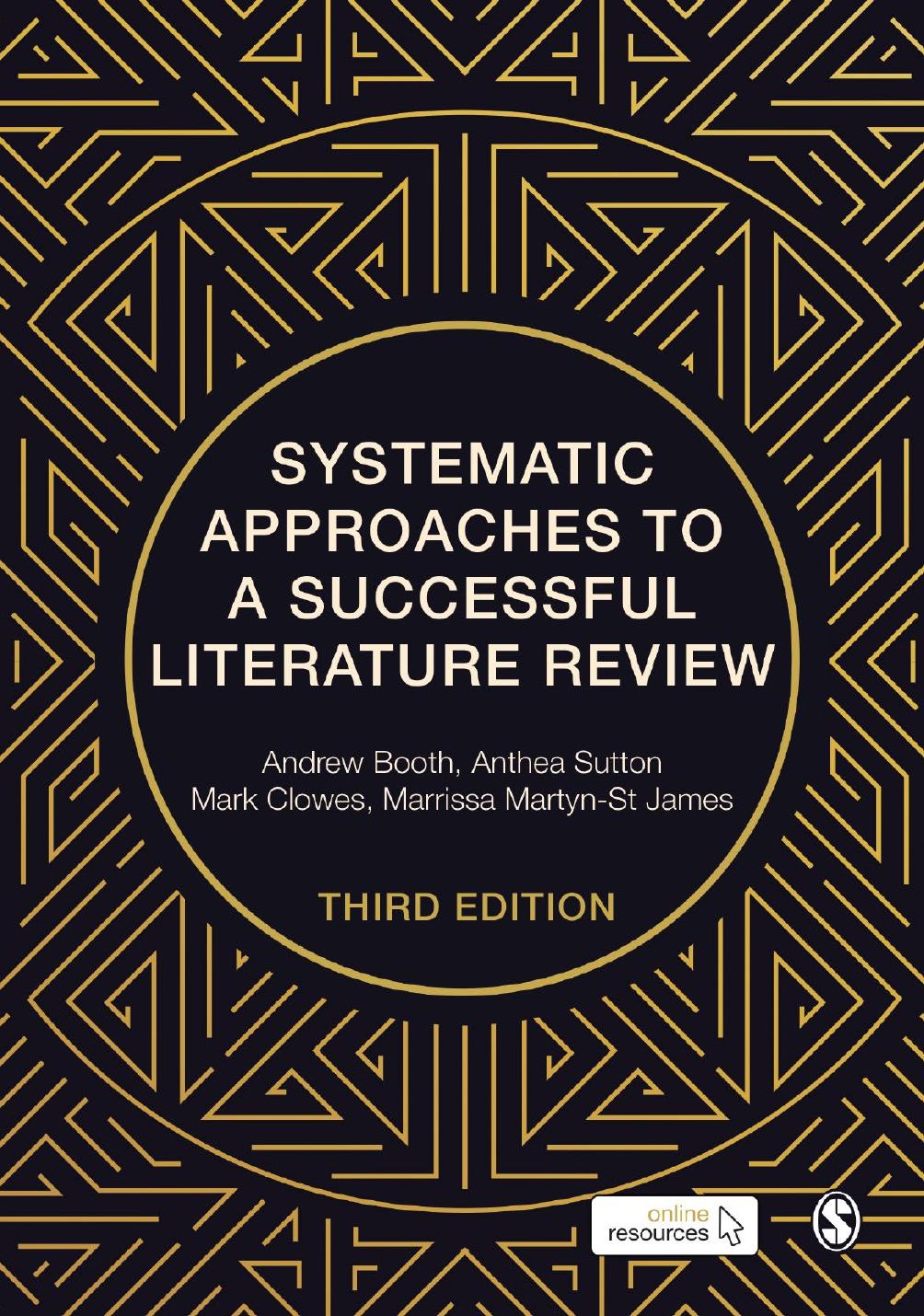 Systematic Approaches To A Successful Literature Review 3rd Edition Andrew Booth
