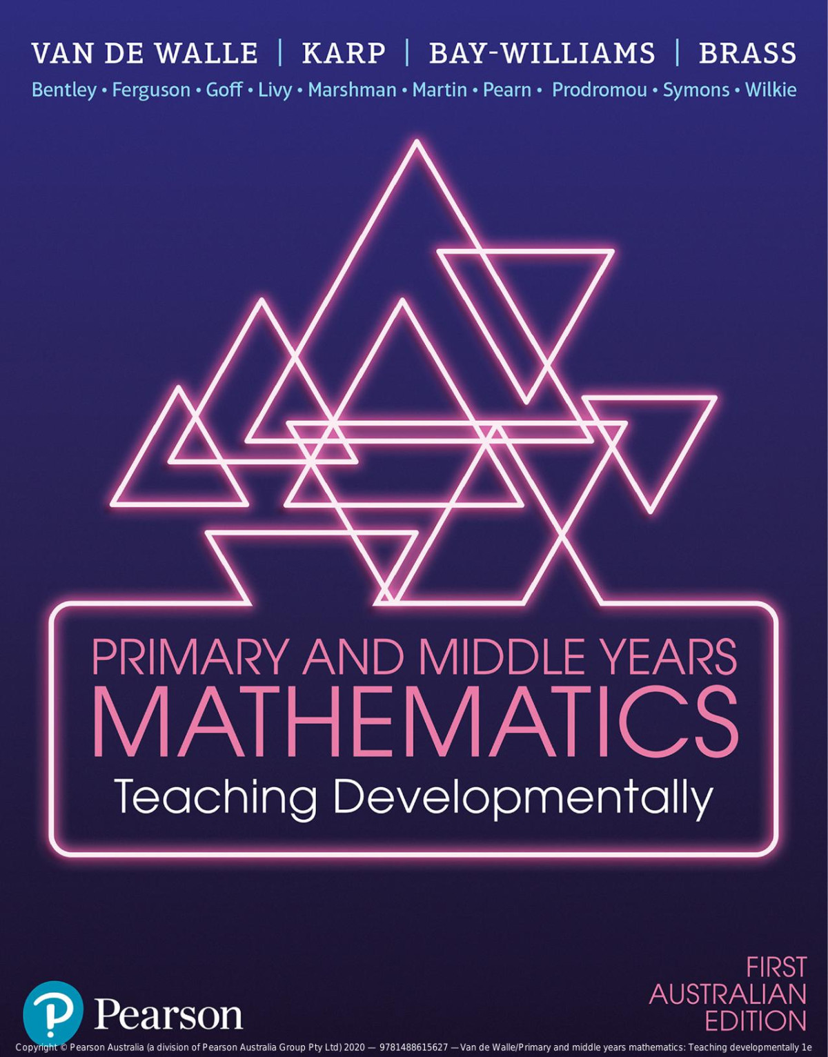 Primary And Middle Years Mathematics Teaching Developmentally 1st John Van De Walle