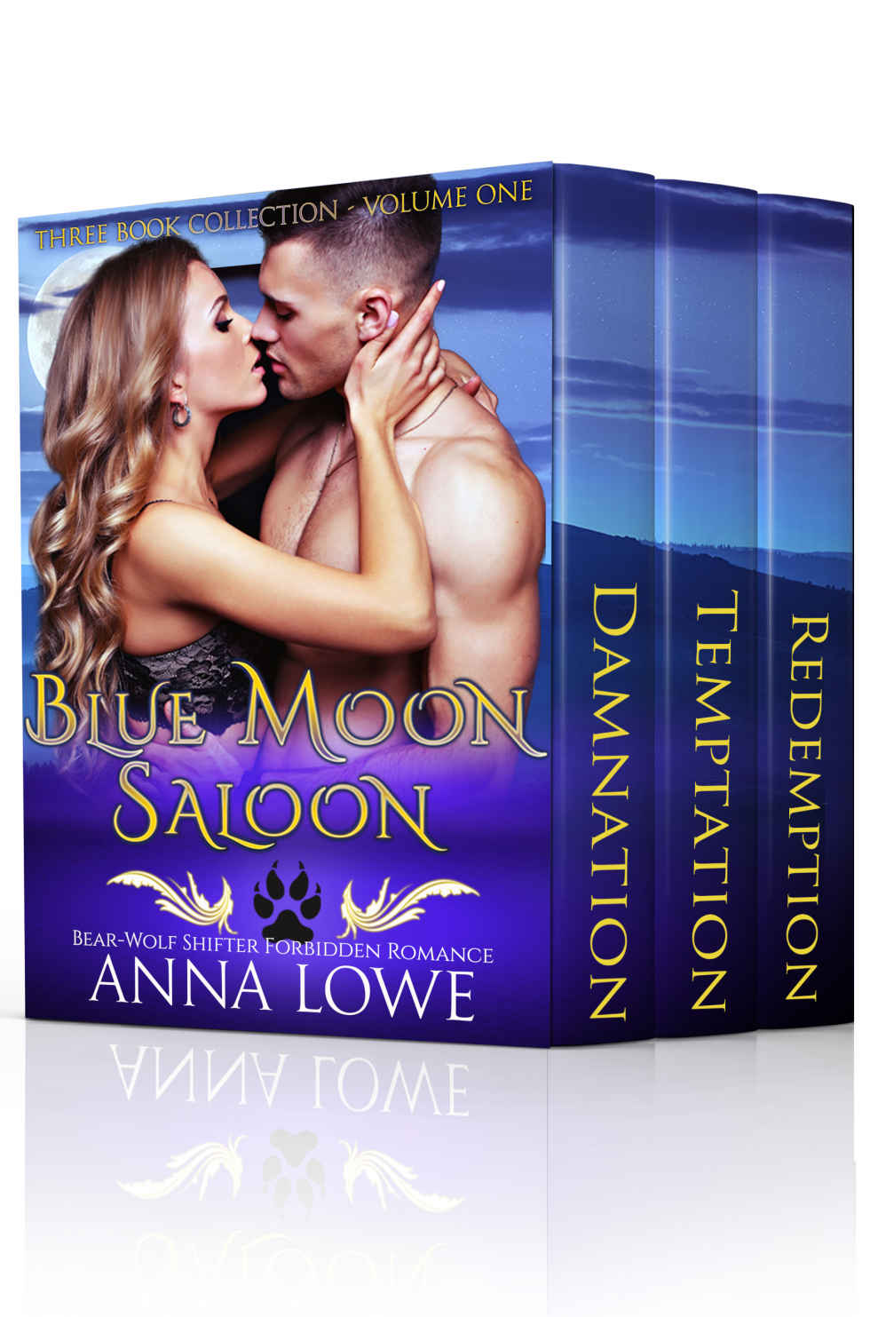 Threebook Collection Bearwolf Shifter Forbidden Romance Anna Lowe