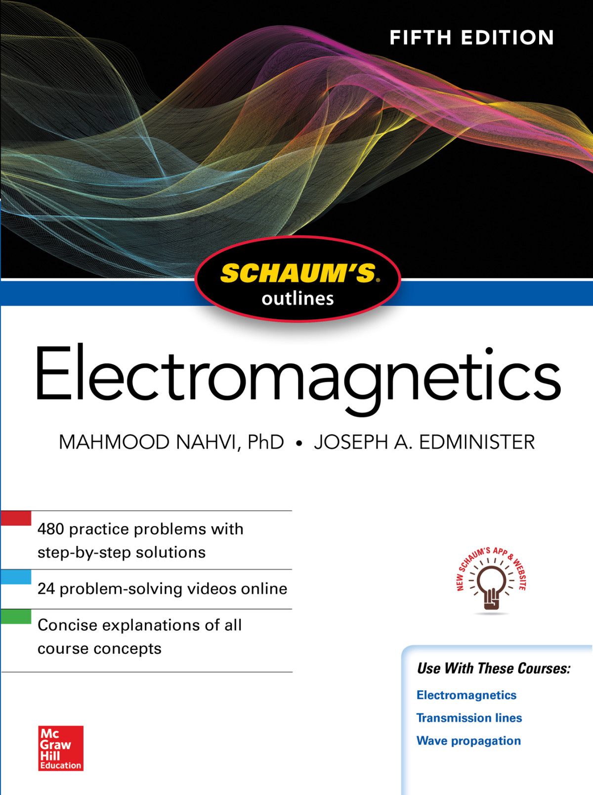 Schaums Outline Of Electromagnetics 4e 5th Mahmood Nahvi Joseph Edminister