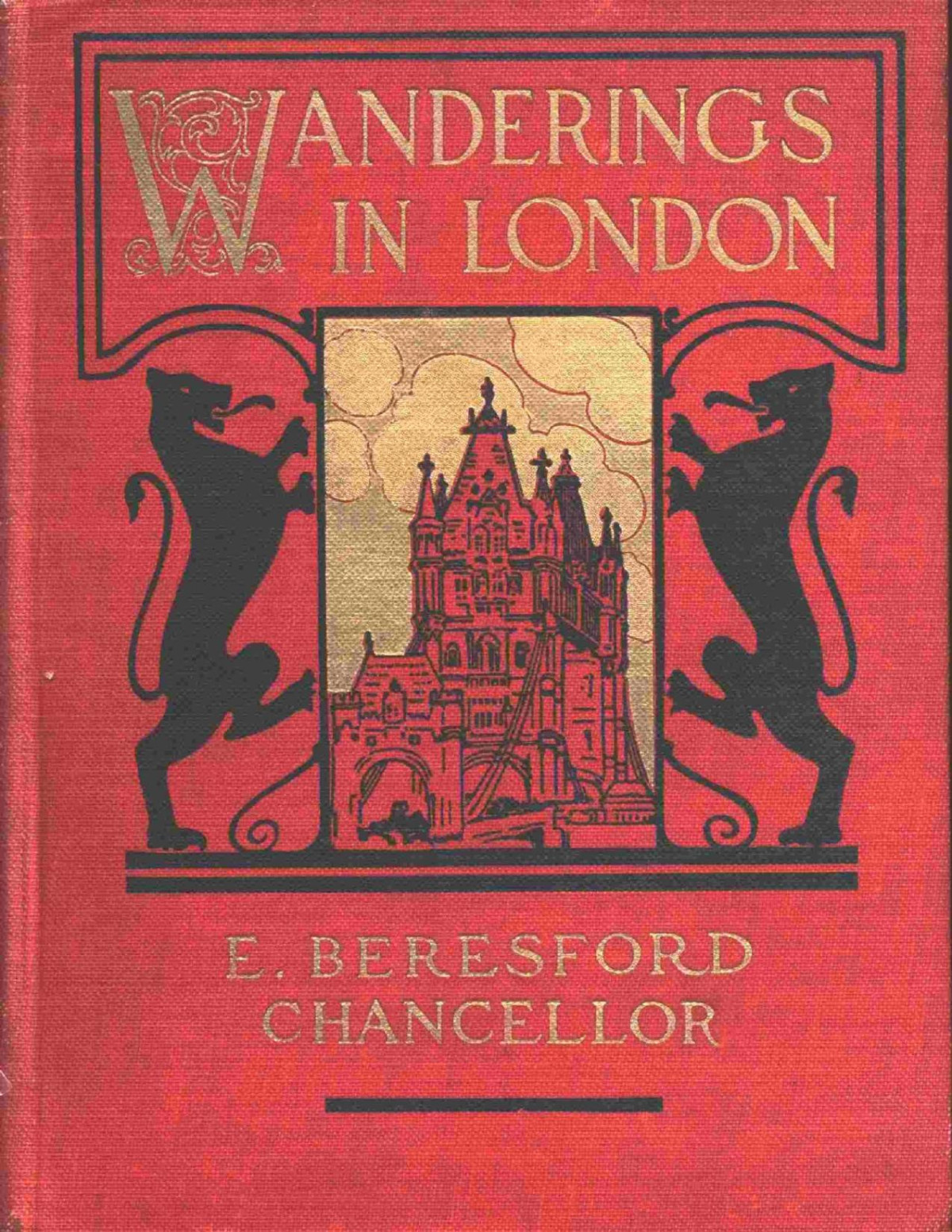 Wanderings In London Piccadilly Mayfair And Pall Mall 1st Edition E Beresford Chancellor