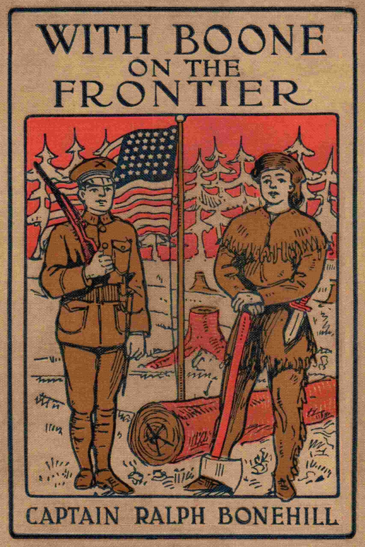 With Boone On The Frontier Edward Stratemeyer