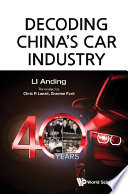 Decoding Chinas Car Industry 40 Years Anding Li