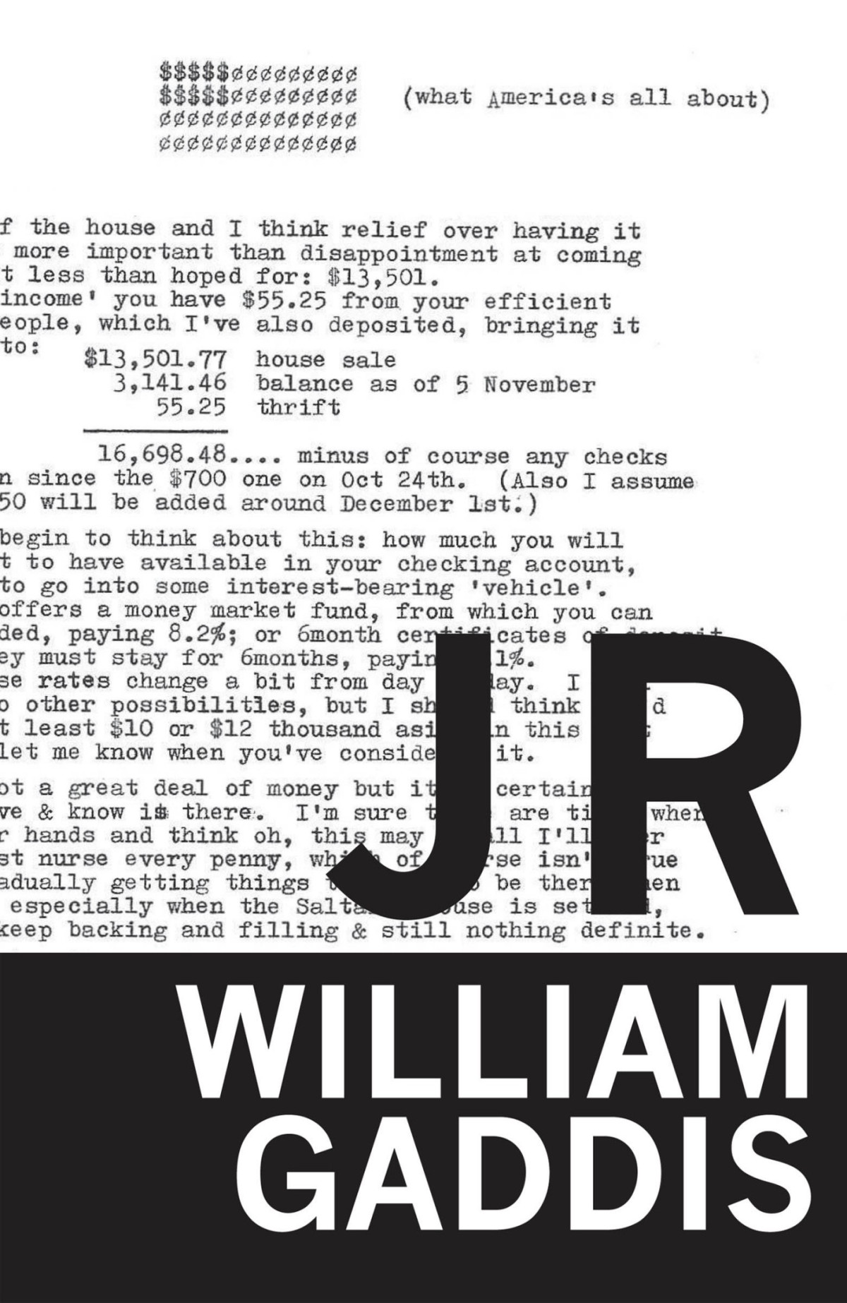 J R William Gaddis