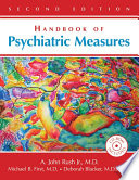 Handbook Of Psychiatric Measures 2nd Edition A John Rush Jr