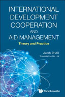 International Development Cooperation And Aid Management Jianzhi Zhao
