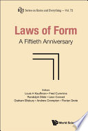 Laws Of Form A Fiftieth Anniversary Louis H Kauffman Fred Cummins