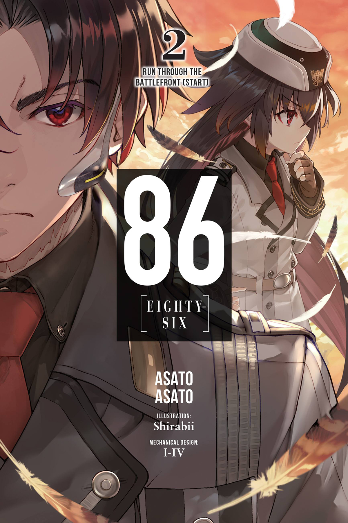86eightysix Vol 02 Run Through The Battlefront Start Asato Asato And Shirabii