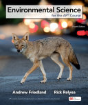 Environmental Science For The Ap Course Andrew Friedland Rick Relyea