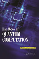 Handbook Of Quantum Computation Nelson Bolivar