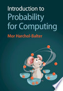 Introduction To Probability For Computing 1st Edition Mor Harcholbalter