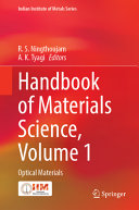 Handbook Of Materials Science Volume 1 Optical Materials Raghumani S Ningthoujam