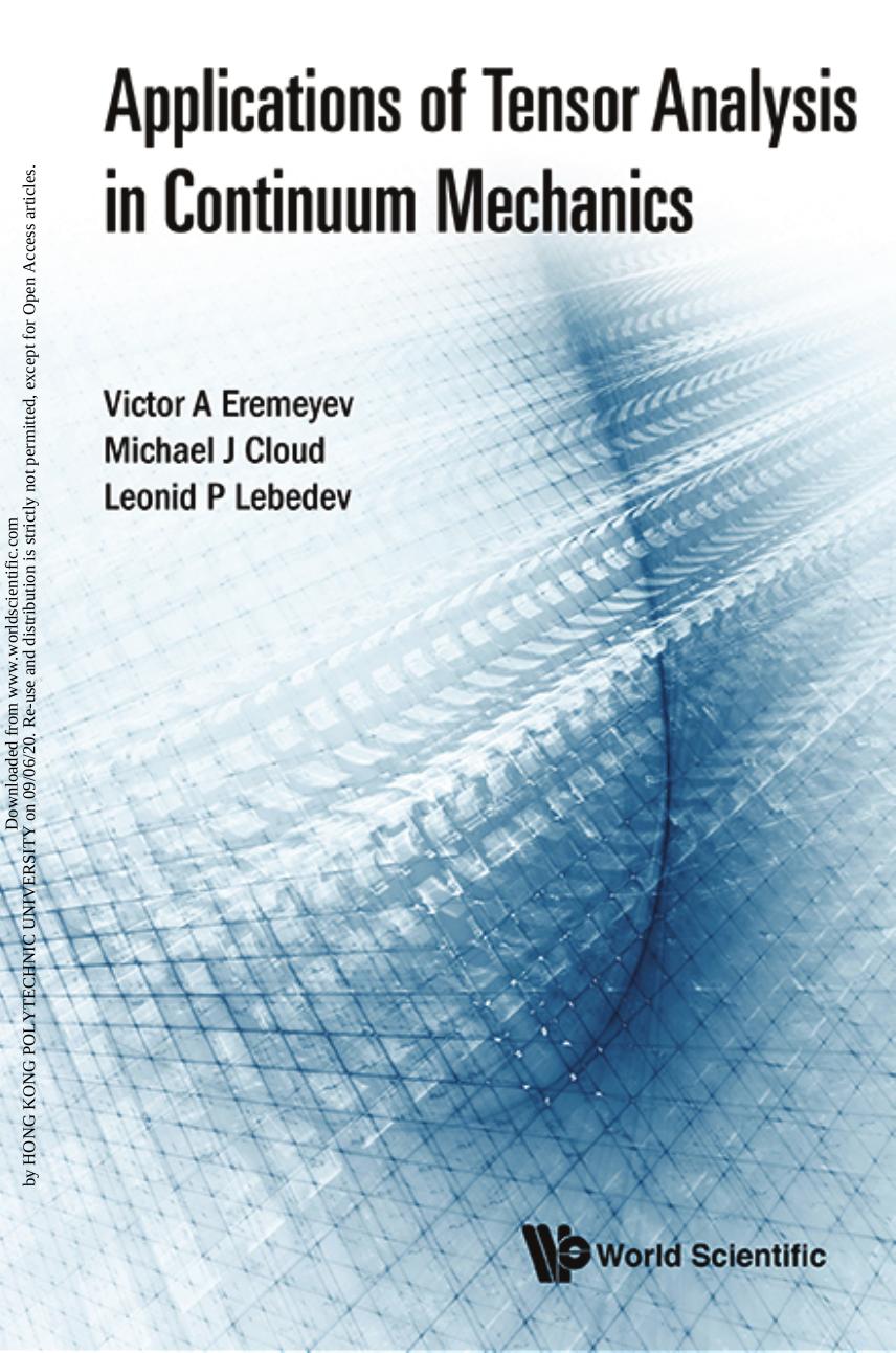 Applications Of Tensor Analysis In Continuum Mechanics 1st Edition Victor A Eremeyev