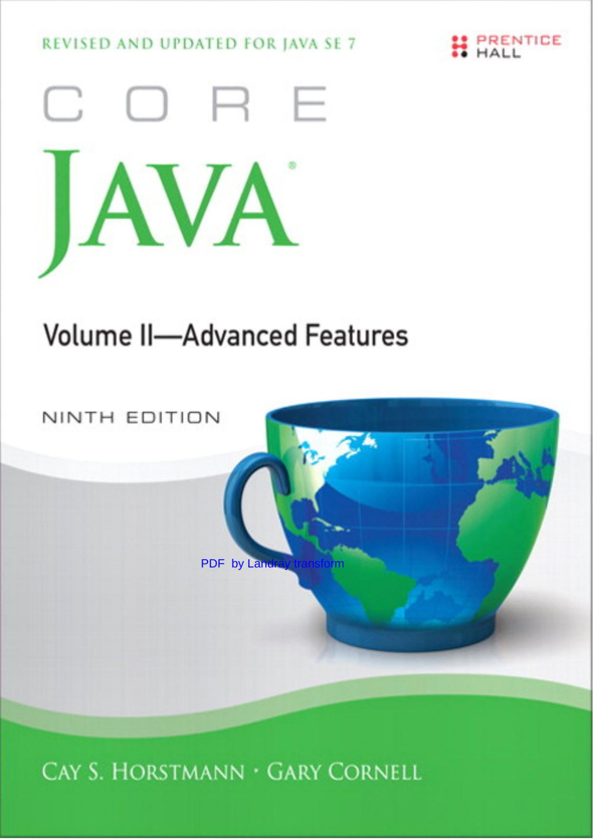 Core Java Volume Iiadvanced Features 9th Edition 9th Edition Cay S Horstmas
